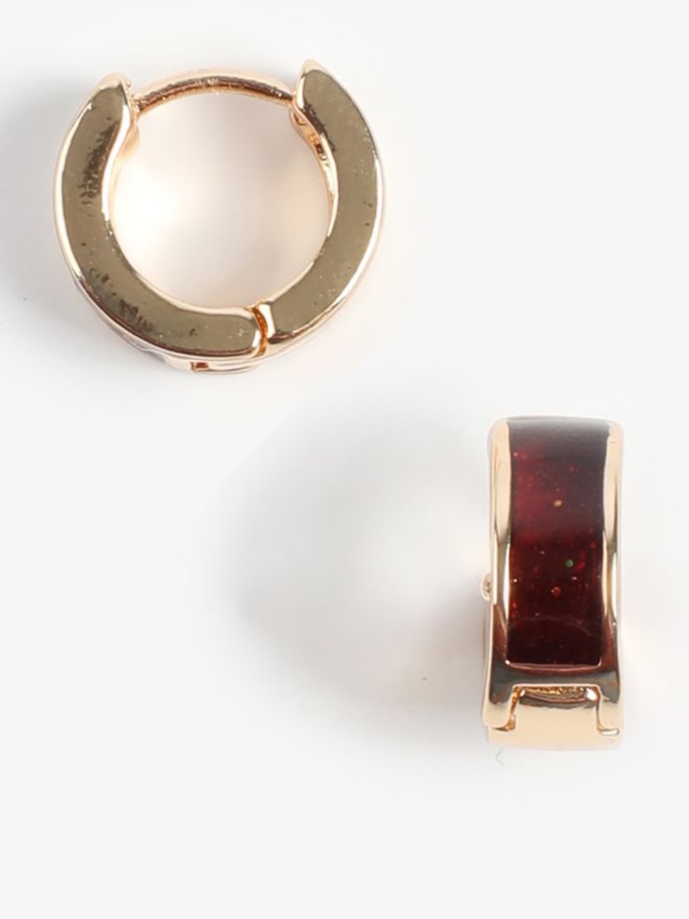 NEW Maurices Gold-Tone Huggie Earrings